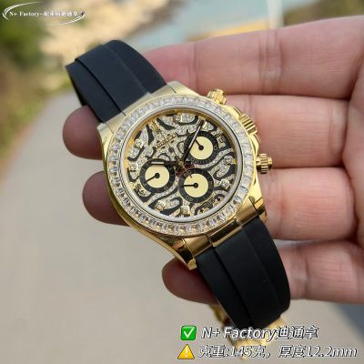 N Factory Rolex Daytona 7750/4310/4131 Movement 40mm 904L steel Luminous Watch